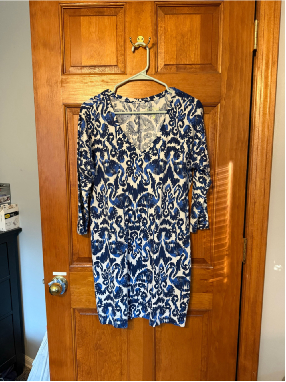 Lilly Pulitzer Cori Dress Size S Blue/White